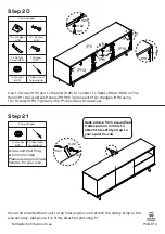 Предварительный просмотр 14 страницы fantastic furniture STOCKHOLM BUFFET 2 DOOR Manual