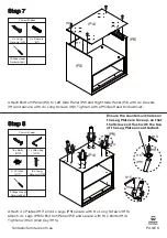 Предварительный просмотр 8 страницы fantastic furniture STOCKHOLM LAMP TABLE Manual