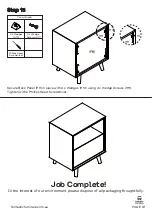 Preview for 12 page of fantastic furniture STOCKHOLM LAMP TABLE Manual