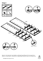 Предварительный просмотр 6 страницы fantastic furniture Tailor Utility 4 Drawer 3 Shelf Manual