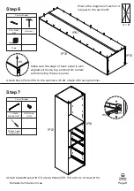 Предварительный просмотр 9 страницы fantastic furniture Tailor Utility 6 Drawer 3 Shelf Manual