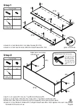 Предварительный просмотр 6 страницы fantastic furniture Tailor Assembly Instructions Manual