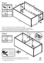 Предварительный просмотр 7 страницы fantastic furniture Tailor Assembly Instructions Manual