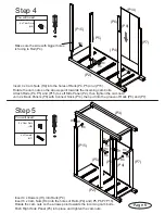 Предварительный просмотр 6 страницы fantastic furniture TALLBOY 5 DRW Assembly Instructions Manual