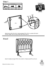 Предварительный просмотр 5 страницы fantastic furniture Tiffany Manual