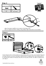 Предварительный просмотр 6 страницы fantastic furniture Tiffany Manual