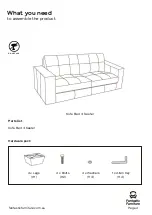 Предварительный просмотр 4 страницы fantastic furniture Tivoli Manual