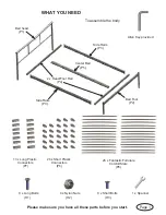 Предварительный просмотр 2 страницы fantastic furniture TOKYO Assembly Instructions Manual