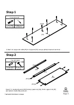 Предварительный просмотр 5 страницы fantastic furniture Torkay Assembly Instructions Manual