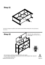 Предварительный просмотр 11 страницы fantastic furniture Torkay Manual