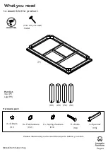 Предварительный просмотр 4 страницы fantastic furniture Toronto Dining Table D6 Quick Start Manual