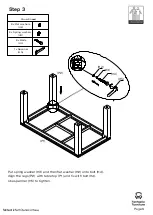 Предварительный просмотр 6 страницы fantastic furniture Toronto Dining Table D6 Quick Start Manual