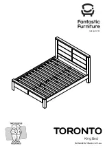 fantastic furniture TORONTO King Bed Manual предпросмотр