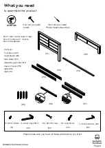 Preview for 4 page of fantastic furniture TORONTO King Bed Manual