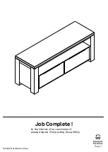 Предварительный просмотр 7 страницы fantastic furniture TORONTO Lowline Medium 1400mm Quick Start Manual