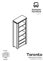 fantastic furniture TORONTO Assembly Instructions Manual предпросмотр