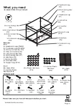 Предварительный просмотр 4 страницы fantastic furniture Toulon Double Manual