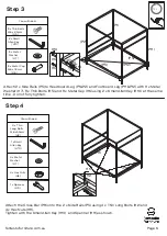 Предварительный просмотр 6 страницы fantastic furniture Toulon Double Manual