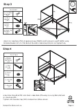 Предварительный просмотр 6 страницы fantastic furniture Toulon Queen Manual