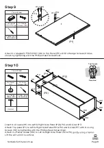 Предварительный просмотр 9 страницы fantastic furniture Twilight Robe Assembly Instructions Manual