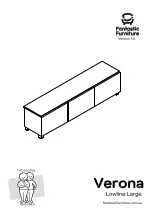 Предварительный просмотр 1 страницы fantastic furniture Verona Lowline Large Manual