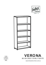 Предварительный просмотр 1 страницы fantastic furniture VERONA Manual