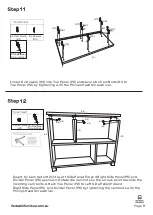 Предварительный просмотр 11 страницы fantastic furniture VERONA Quick Start Manual