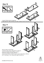 Предварительный просмотр 15 страницы fantastic furniture Vior Slimboy Manual