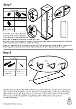 Предварительный просмотр 9 страницы fantastic furniture Vision Display Cabinet MK2 Manual