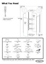 Предварительный просмотр 4 страницы fantastic furniture VISION Assembly Instructions Manual