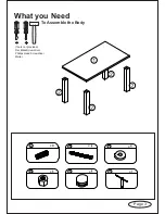 Предварительный просмотр 3 страницы fantastic furniture VOGUE Assembly Instructions Manual