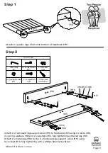 Preview for 5 page of fantastic furniture Waterfall Manual