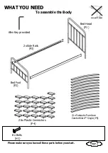 Предварительный просмотр 2 страницы fantastic furniture WILLOW BED SINGLE Assembly Instructions Manual