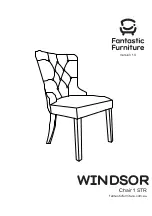 fantastic furniture WINDSOR Chair 1 STR Manual preview