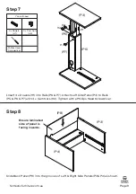 Предварительный просмотр 8 страницы fantastic furniture Yarra Bedside With USB HUB Manual