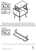 Предварительный просмотр 11 страницы fantastic furniture Yarra Bedside With USB HUB Manual