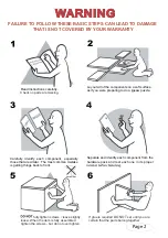 Предварительный просмотр 2 страницы fantastic furniture zoe D4 Assembly Instructions