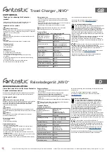 fantastic NIVO AC063PD User Manual preview