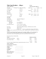 Preview for 8 page of Fantasy Air ALLEGRO 2007 SW Flight Manual