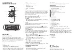 Предварительный просмотр 1 страницы Fantec AIR-300 User Manual