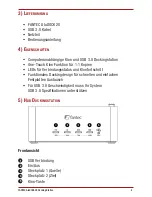 Preview for 4 page of Fantec AluDOCK2X User Manual