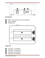 Предварительный просмотр 5 страницы Fantec AluDOCK2X User Manual