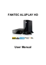 Preview for 1 page of Fantec Alumovie HD User Manual