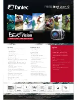 Preview for 2 page of Fantec BeastVision HD Brochure & Specs