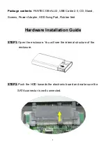 Preview for 2 page of Fantec DB-ALU2 User Manual