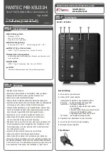 Fantec MB-X5U31H Manual preview