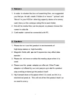 Preview for 3 page of Fantec MM-CR35US User Manual