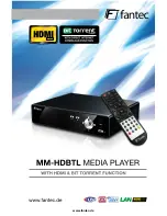 Fantec MM-HDBTL User Manual предпросмотр