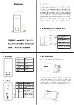 Preview for 1 page of Fantec mobiRAID X2U31 Manual