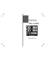 Fantec MR-35DRN User Manual preview